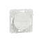 Odace, prise double RJ45 Blanc, grade 1 (téléphone + informatique) cat. 6 UTP