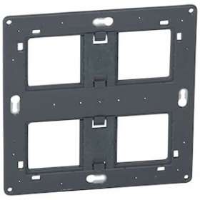 Support à vis Mosaic, Céliane ou Soliroc pour 2x2 postes ou 2x4 à 5 modules|Legrand-LEG080264