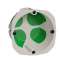 Multifix Air, boîte étanche 1 poste diamètre 67mm, profondeur 47mm