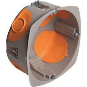 Boîte simple d'encastrement BBC D 85 mm 1 poste profondeur 40 mm 32 A|EMX-EMX101132