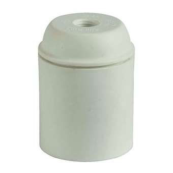 Douille plastique E27 simple bague|Bizline-BIZ620112