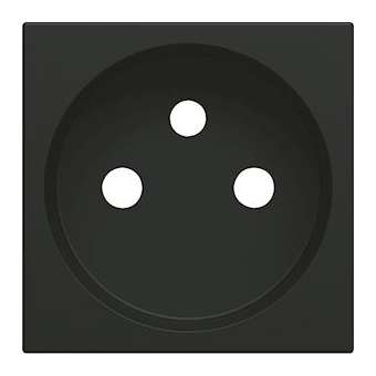 Enjoliveur prise de courant 2 pôles + terre gallery night|Hager-HAGWXD100N