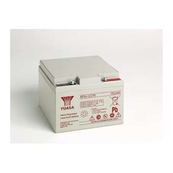 Batterie stationnaire étanche au plomb NP 24Ah 12V - bac fr|Yuasa-YUANP24-12IFR