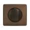Enjoliveur large Céliane pour interrupteur/va-et-vient/poussoir lum - graphite