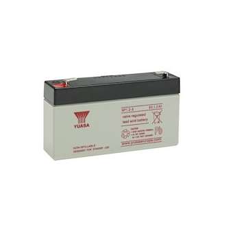 Batterie stationnaire étanche au plomb NP 1.2Ah 6V - bac standard|Yuasa-YUANP1-2-6