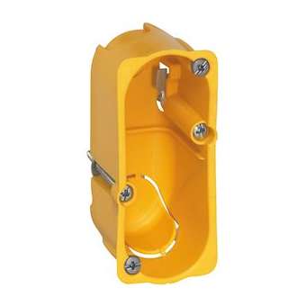 Boîte monoposte Batibox cloisons sèches pour 1 module - profondeur 40mm|Legrand-LEG080040
