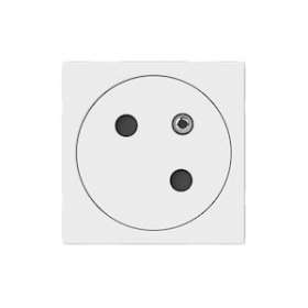 Prise de courant 2P+T Surface Mosaic Link raccordement latéral 2 modules - blanc|Legrand-LEG077145L