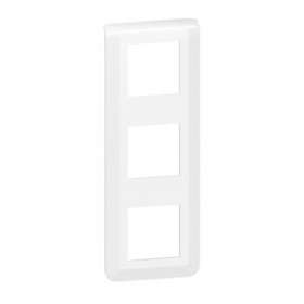 Plaque de finition verticale Mosaic pour 3x2 modules blanc|Legrand-LEG078823L