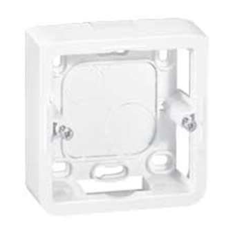 Cadre saillie profondeur 30mm Mosaic pour 2 modules et support référence 080251|Legrand-LEG080280