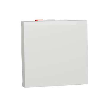 Unica - va-et-vient - 10A - connex rapide - 2 mod - Blanc - emballage en boîte|Schneider Electric-SCHNU320318F