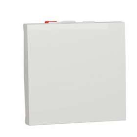 Unica - va-et-vient - 10A - connex rapide - 2 mod - Blanc - emballage en boîte|Schneider Electric-SCHNU320318F