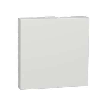Unica - obturateur - 2 modules - Blanc - mécanisme seul|Schneider Electric-SCHNU986618
