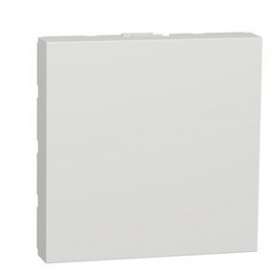 Unica - obturateur - 2 modules - Blanc - mécanisme seul|Schneider Electric-SCHNU986618