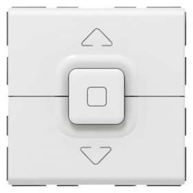 Poussoir 500W maximum Mosaic pour 1 volet roulant - blanc|Legrand-LEG077025