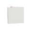 Unica - bouton-poussoir NO - 10A - connexion rapide - 2 mod - Blanc - méca seul