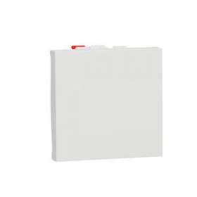 Unica - bouton-poussoir NO - 10A - connexion rapide - 2 mod - Blanc - méca seul|Schneider Electric-SCHNU320618F