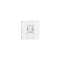 Prise TerCia RJ45 Catégorie 6 FTP 2 modules blanche