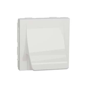 Unica - sortie de câble - pour câble D 6 à 12mm - 2 mod - Blanc - méca seul|Schneider Electric-SCHNU386218