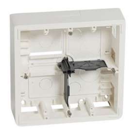 Cadre saillie profondeur 46mm Mosaic pour 2x5 ou 2x2x2 modules - blanc|Legrand-LEG080274