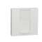Unica - prise RJ45 simple - cat 6A blindé STP FTP - 2 mod - Blanc - méca seul