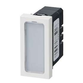 Voyant antimicrobien simple 230V 1W Mosaic 1 module avec 4 étiquettes de couleur|Legrand-LEG078501