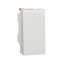 Unica - va-et-vient - 10A - connexion rapide - 1 mod - Blanc - méca seul - boîte