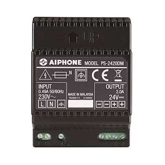 Alimentation modulaire 230 vac/24vcc 2a|Aiphone-AIPPS2420DM