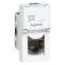Prise RJ45 catégorie6 UTP Mosaic 1 module - blanc
