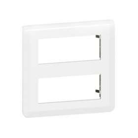 Plaque de finition Mosaic pour 2x5 modules blanc|Legrand-LEG078830L