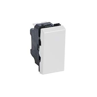 Interrupteur ou va-et-vient 10AX 250V~ Mosaic 1 module - blanc|Legrand-LEG077001