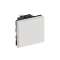 Poussoir 6A 250V~ Mosaic 2 modules - blanc