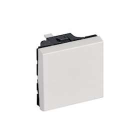 Poussoir 6A 250V~ Mosaic 2 modules - blanc|Legrand-LEG077040