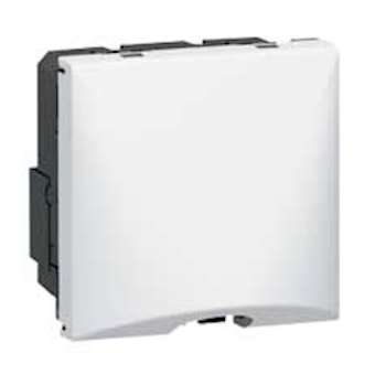 Sortie de câbles 10A Mosaic 2 modules avec borniers et serre-câbles - blanc|Legrand-LEG077551