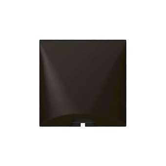 Sortie de câbles Mosaic 2 modules - serre-câbles, câbles D12m-D4mm - noir mat|Legrand-LEG079150L