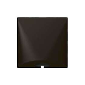 Sortie de câbles Mosaic 2 modules - serre-câbles, câbles D12m-D4mm - noir mat|Legrand-LEG079150L