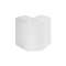 Angle extérieur variable de 70 à 120° pour TerCia TA-C45 134x55 blanc