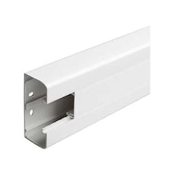 Goulotte 1 compartiment à clippage direct 50x105mm Mosaic - blanc|Legrand-LEG075602