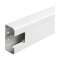 Goulotte 1 compartiment à clippage direct 50x105mm Mosaic - blanc