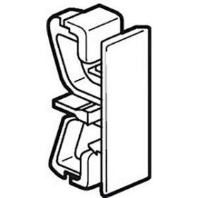 Normaclip pour goulotte Logix 45 - livré par 2 - PVC - Blanc Artic|Planet wattohm-PLW30164