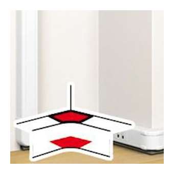 Angle intérieur pour goulotte à clippage direct Mosaic 50x80mm - blanc|Legrand-LEG075621