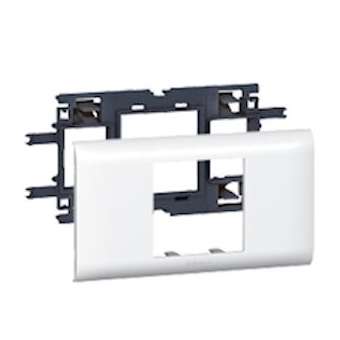 Support Mosaic pour goulotte DLP monobloc avec couvercle 65mm|Legrand-LEG010952