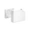 Angle plat avec fond pour TerCia TA-C45 134x55 blanc