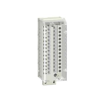 Modicon X80 - Bornier de raccordement - à vis - débrochable - 28 contacts|Schneider Electric-SCHBMXFTB2800