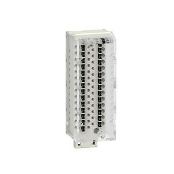 Modicon X80 - Bornier de raccordement - à ressort - débrochable - 28 contacts|Schneider Electric-SCHBMXFTB2820