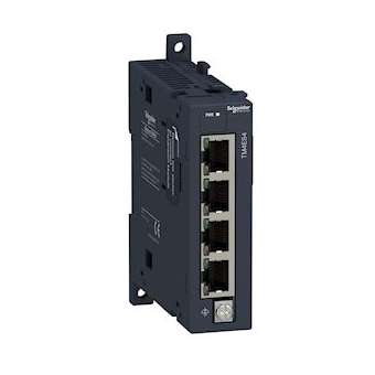 Modicon TM4, module de communication switch Ethernet 4 connecteurs RJ45|Schneider Electric-SCHTM4ES4