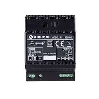 Alim.modulaire 230vac/12vcc 2,5a|Aiphone-AIPPS1225DM