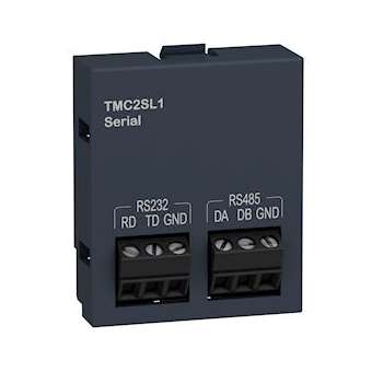 Modicon M221, cartouche de communication, 1 port série, borne à vis|Schneider Electric-SCHTMC2SL1