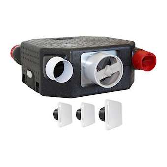 Kit VMC à sondes thermo-hygrométriques pour l'habitat pavillonnaire jusqu'à 4 S.|S&P France ( Unelvent )-UNE603126