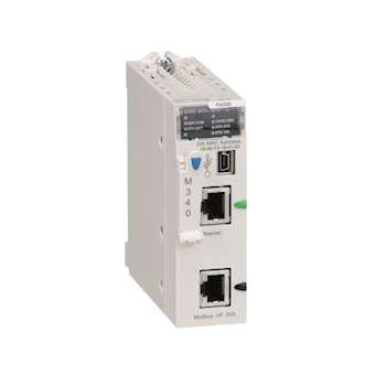 Modicon M340 - processeur - 1024 E/S TOR 256 E/S ANA - 1Modbus - 1Ethernet|Schneider Electric-SCHBMXP342020