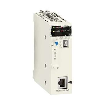Modicon M340 - processeur - 512 E/S TOR 128 E/S ANA - 1Modbus|Schneider Electric-SCHBMXP341000
